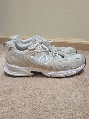 New Balance 530 Running Sneakers Cream/Beige Size 10.5 Women